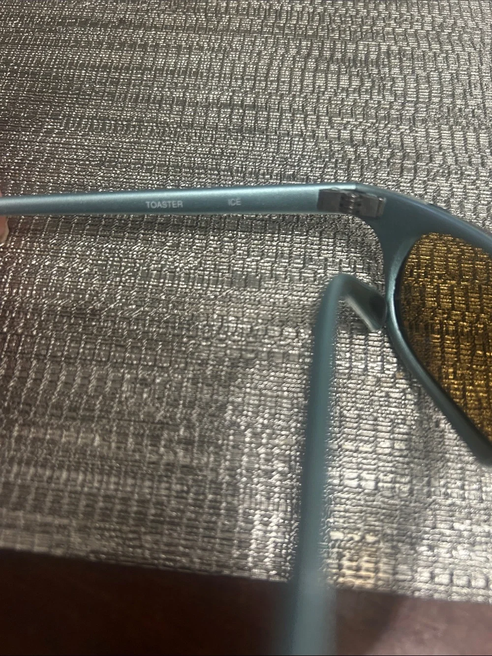 Women's Cat-Eye Sunglasses in Light Teal with Brown Lenses